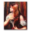 Obraz Auguste Renoir - Dziewczyna czesząca włosy