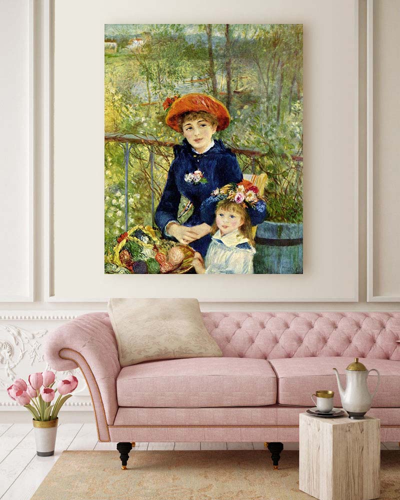 Obraz Auguste Renoir - Na tarasie - obrazek 2