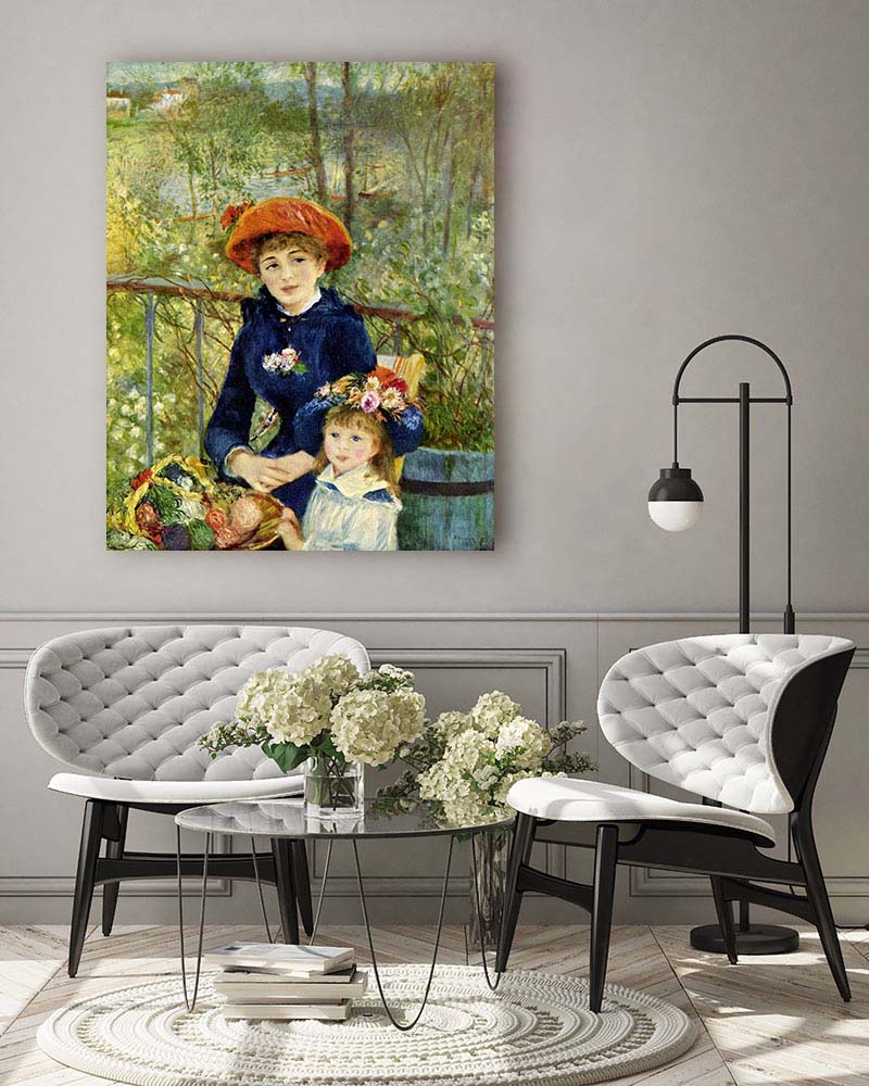 Obraz Auguste Renoir - Na tarasie - obrazek 3