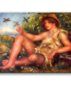 Obraz Auguste Renoir - Odpoczynek młodego pasterza