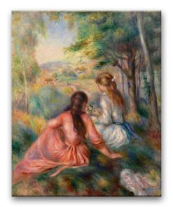 Obraz Auguste Renoir - Zbieranie kwiatów