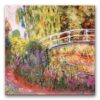 Obraz Claude Monet - Japoński most, irysy wodne