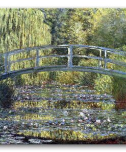 Obraz Claude Monet - Staw lili wodnych, zielona harmonia