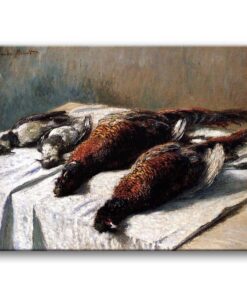 Obraz Claude Monet - Bażanty i siewki