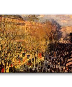 Obraz Claude Monet - Bulwar Kapucynów (1883r.)