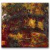 Obraz Claude Monet - Japoński mostek w Giverny (W.1925)