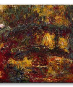 Obraz Claude Monet - Japoński mostek w Giverny (W.1925)