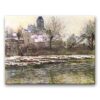 Obraz Claude Monet - Kościół w Vetheuil w zimowej scenerii