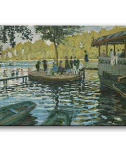 Obraz Claude Monet - La Grenouillere (1869r.)