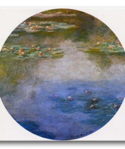 Obraz Claude Monet - Lilie wodne (1907r.) (W.1701)