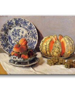 Obraz Claude Monet - Martwa natura z melonem