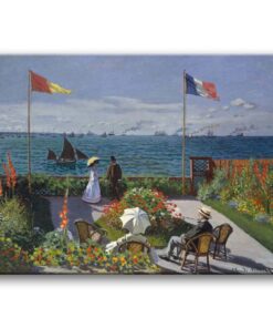 Obraz Claude Monet - Ogród w Sainte-Adresse