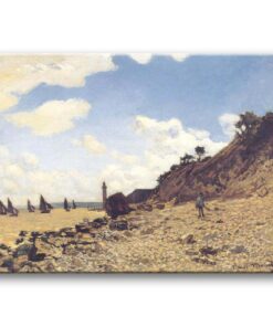 Obraz Claude Monet - Plaża w Honfleur