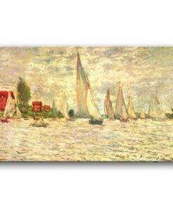 Obraz Claude Monet - Regaty w Argenteuil (1874r.)
