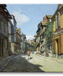 Obraz Claude Monet - Ulica Bavolle w Honfleur