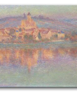 Obraz Claude Monet - Zachód słońca nad Vétheuil