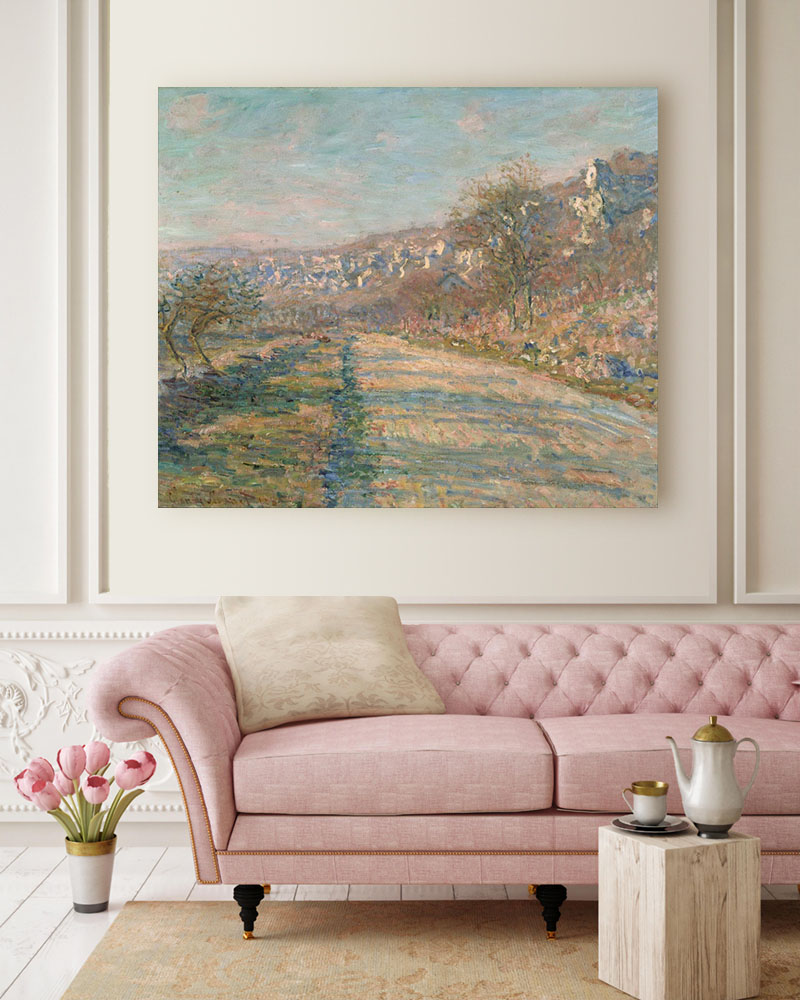 Obraz Claude Monet - Droga z La Roche-Guyon - obrazek 2