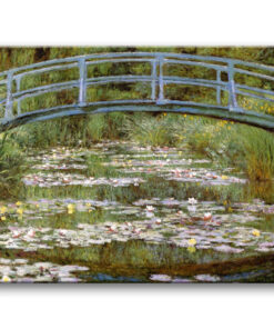 Obraz Claude Monet - Japoński most, staw lili wodnych