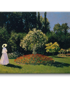 Obraz Claude Monet - Jeanne-Marguerite Lecadre w ogrodzie