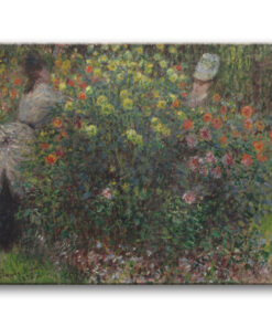 Obraz Claude Monet - Kobiety pośród kwiatów