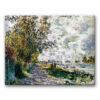 Obraz Claude Monet - Nabrzeże w Gennevilliers