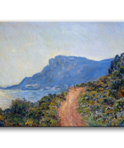 Obraz Claude Monet - Nadbrzeżna droga w Monako