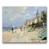 Obraz Claude Monet - Promenada na plaży w Trauville