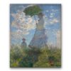 Obraz Claude Monet - Przechadzka, kobieta z parasolką