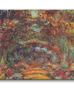 Obraz Claude Monet - Różana aleja w Giverny