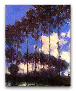 Obraz Claude Monet - Topole na brzegu rzeki Epte