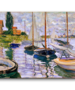 Obraz Claude Monet - Żaglówki na Sekwanie