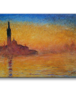 Obraz Claude Monet - Zmierzch, Wenecja