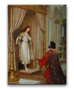 Obraz Edmund Blair Leighton - Król i Żebraczka