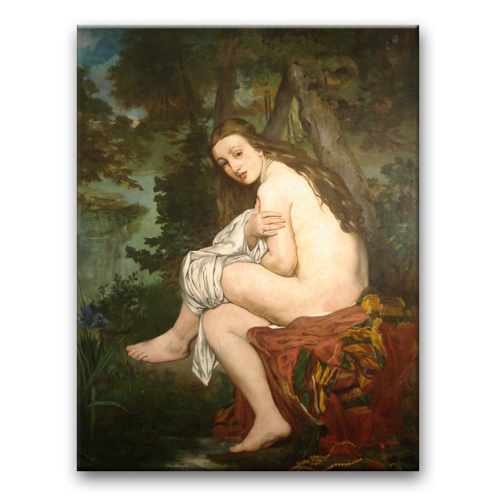 Obraz Edouard Manet - Zaskoczona nimfa