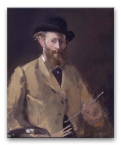 Obraz Edouard Manet - Autoportret z paletą