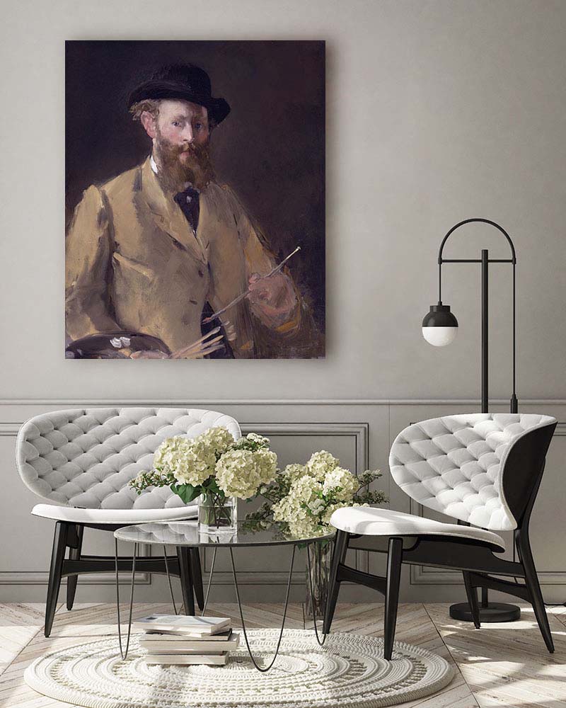 Obraz Edouard Manet - Autoportret z paletą - obrazek 3