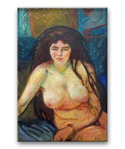 Obraz Edvard Munch - Akt siedzący