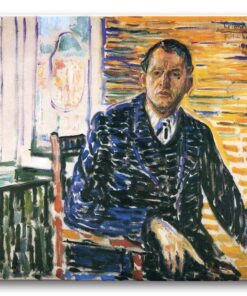 Obraz Edvard Munch - Autoportret w klinice