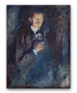 Obraz Edvard Munch - Autoportret z papierosem