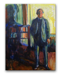 Obraz Edvard Munch - Autoportret z rękami w kieszeniach