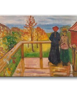 Obraz Edvard Munch - Deszcz