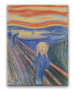 Obraz Edvard Munch - Krzyk (pastela)