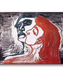 Obraz Edvard Munch - Mężczyzna i kobieta (1905r.)