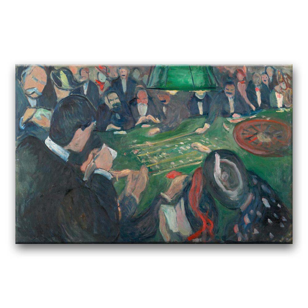 Obraz Edvard Munch - Ruletka w Monte Carlo