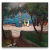 Obraz Edvard Munch - Taniec na plaży