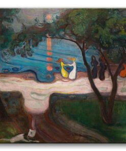 Obraz Edvard Munch - Taniec na plaży