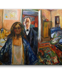 Obraz Edvard Munch - Artysta i jego modelka