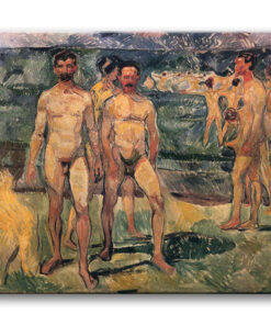 Obraz Edvard Munch - Kąpiący się mężczyźni