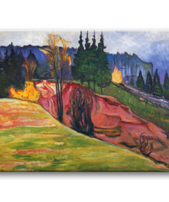 Obraz Edvard Munch - Las Turyński