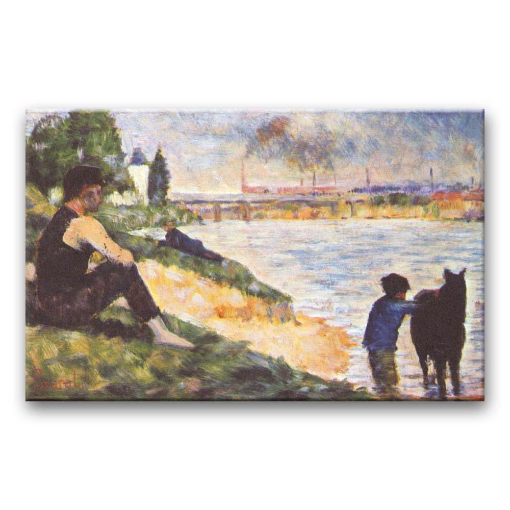 Obraz Georges Seurat - Chłopiec i koń